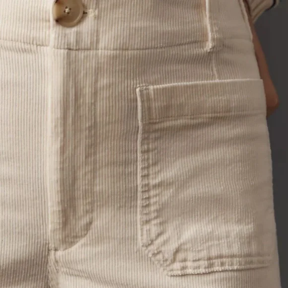 Anthropologie The Colette Corduroy Crop Wide-Leg Pants by Maeve 27 - Picture 13 of 16